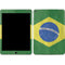 Brazil Flag Distressed iPad Skins